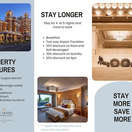 Itc Grand Chola, A Luxury Collection Hotel, Čennai Exteriér fotografie
